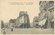 42 Loire CPA FRANCE 42 " St Etienne, Rue de la République et avenue du Président Faure".