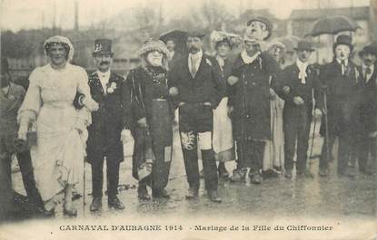 CPA FRANCE 13 "Aubagne, Le carnaval, Mariage de la fille du chiffonnier".