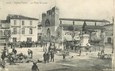 CPA FRANCE 30 "Aigues Mortes, la Place Saint Louis"