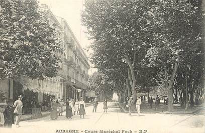 CPA FRANCE 13 "Aubagne, Cours Maréchal Foch".