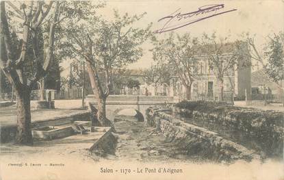 CPA FRANCE 13 "Salon, Le Pont d'Avignon".