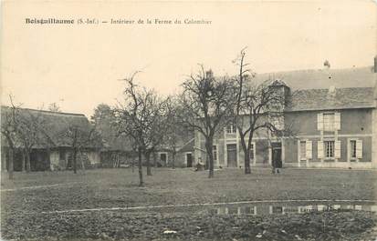 CPA FRANCE 76 "Boisguillaume, Intérieur de la ferme du Colombier".