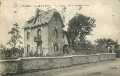 CPA FRANCE 76 "Bihorel, La roseraie rue du Docteur Caron".