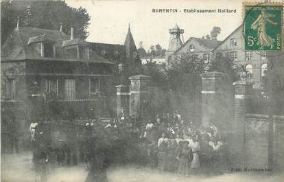 CPA FRANCE 76 "Barentin, Etablissement Gaillard".