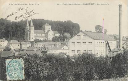 CPA FRANCE 76 "Barentin, Vue générale".