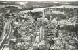CPSM FRANCE 76 "Auffay, Vue aérienne sur la Place Carnot et l'église".