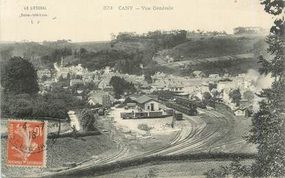 CPA FRANCE 76 "Cany, Vue générale".