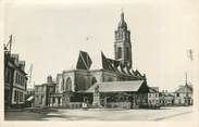 76 Seine Maritime CPSM FRANCE 76 "Buchy, L'église et le monument aux morts".
