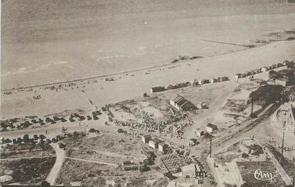 CPA FRANCE 76 " Criel plage, Vue aérienne".