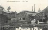 76 Seine Maritime CPA FRANCE 76 " Déville les Rouen, L'usine à plomb".