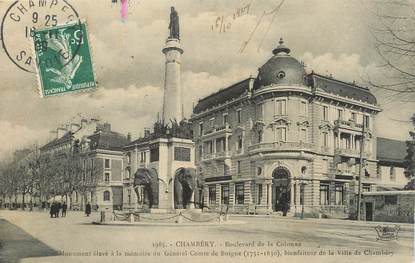 CPA FRANCE 73 " Chambéry, Boulevard de la Colonne".