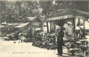 73 Savoie CPA FRANCE 73 " Aix les Bains, Marché aux fleurs".