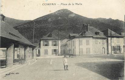 CPA FRANCE 65 '' Compan, Place de la Halle".