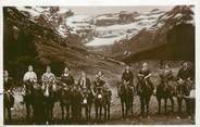 65 Haute PyrÉnÉe CPSM FRANCE 65 " Gavarnie, Une caravane en retour du cirque". / ANE