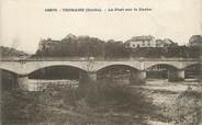 25 Doub CPA FRANCE 25 "Thoraise, Le pont sur le Doubs".