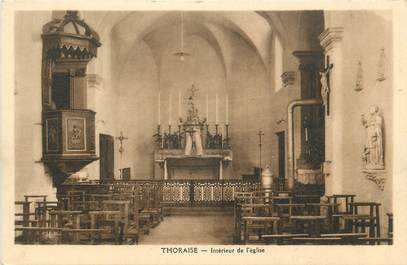 CPA FRANCE 25 "Thoraise, Intérieur de l'église".