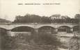 CPA FRANCE 25 "Thoraise, Le pont sur le Doubs".