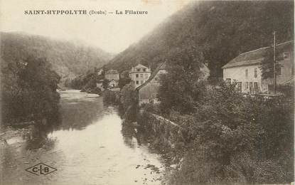 CPA FRANCE 25 "St Hippolyte, La filature".