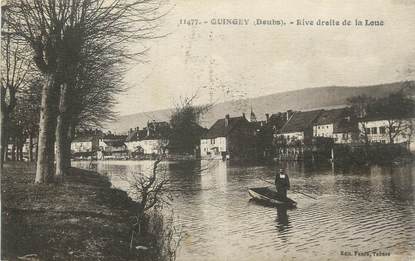 CPA FRANCE 25 "Quingey, Rive droite de la Loue".