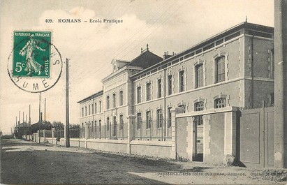 CPA FRANCE 26 "Romans,  Ecole pratique"