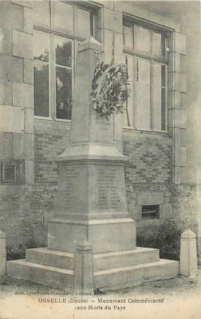 CPA FRANCE 25 "Osselle, Monument aux morts".