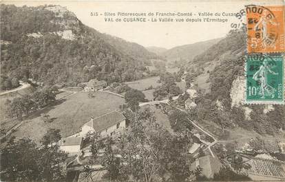 CPA FRANCE 25 "Val de Cusance, La Vallée vue depuis l'Ermitage".