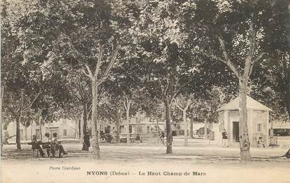 CPA FRANCE 26 "Nyons, le Haut champ de Mars"