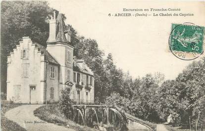 CPA FRANCE 25 "Arcier, Le châlet du Caprice".