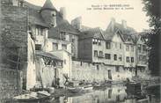 25 Doub CPA FRANCE 25 " Montbéliard, Les vieilles maisons sur la Luzine".