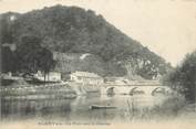 25 Doub CPA FRANCE 25 " Clerval, Le pont sur le Doubs".