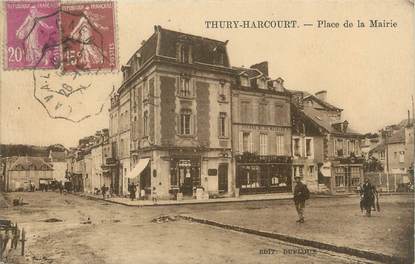 CPA FRANCE 14 " Thury Harcourt, Place de la Mairie".