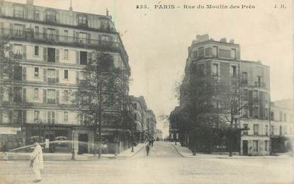 CPA FRANCE 75013 "Paris, Rue du Moulin des Prés"