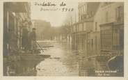 75 Pari CPA FRANCE 75019 "Paris, Inondations de 1910, Rue Gros"