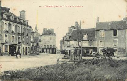 CPA FRANCE 14 "Falaise, Porte du château".