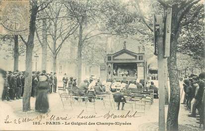 CPA FRANCE 75008 "Paris, Aux Champs Elysées, le Théâtre Guignol"