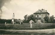 27 Eure CPSM FRANCE 27 " Rougemontiers, La Mairie et le Monument aux Morts".