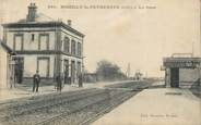 27 Eure CPA FRANCE 27 "Romilly la Puthenaye, La gare".