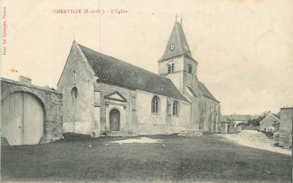 CPA FRANCE 27 "Omerville, L'église".