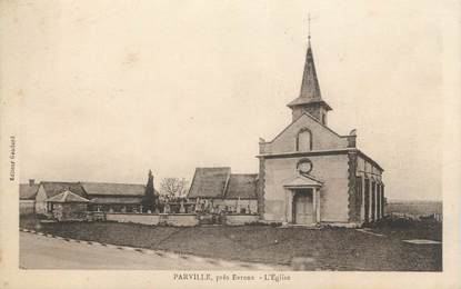 CPA FRANCE 27 "Parville, L'église".