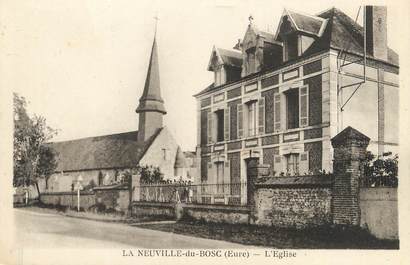CPA FRANCE 27 " La Neuville du Bosc, L'église".