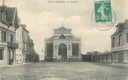 CPA FRANCE 14 "Pont l'Evêque, le Théâtre"