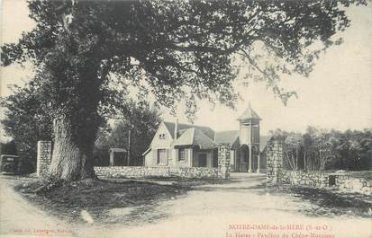 CPA FRANCE 27 "Notre Dame de la Mère, Le haras, pavillon du Chêne Monsieur'".