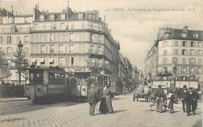 CPA FRANCE 75010 "Paris, le Faubourg du Temple"