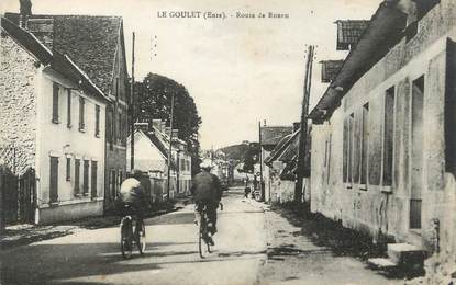 CPA FRANCE 27 "Le Goulet, Route de Rouen".