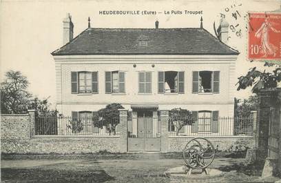 CPA FRANCE 27 "Heudebouville, Le Puits Troupet".