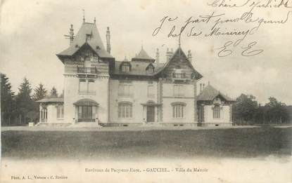 CPA FRANCE 27 "Gauciel, Villa du Manoir".