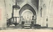 27 Eure CPA FRANCE 27 "Hauville, Intérieur de l'église"