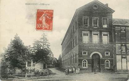 CPA FRANCE 27 " Harcourt, L'Hospice".