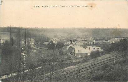 CPA FRANCE 27 "Gravigny, Vue panoramique".