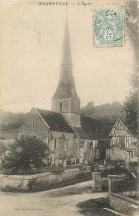 CPA FRANCE 27 "Hondouville, L'église".